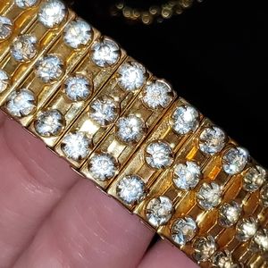 Gorgeous Rhinestone Expandable Bracelet RePro HSN